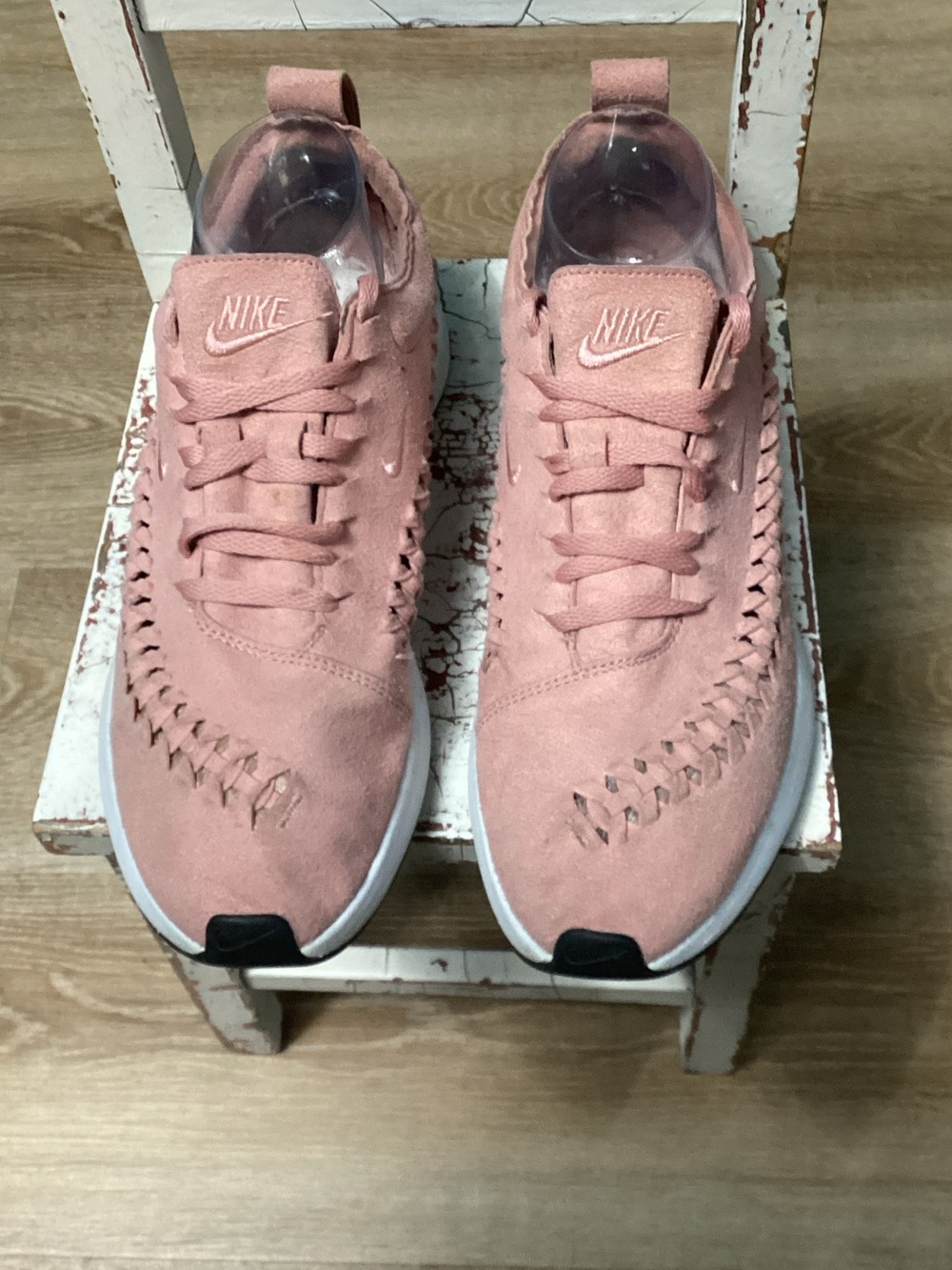 Nike Women’s Woven Suede Sneakers - Dusty Pink Size 9.5 AJ8165-600